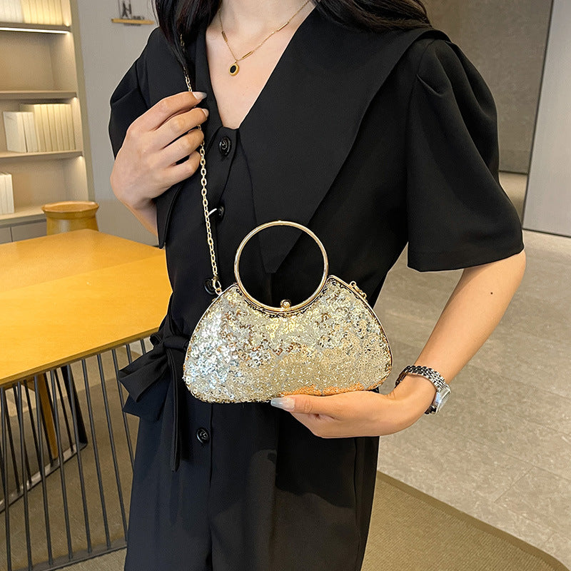 Wholesale  Handbag Celebrity Elegant Banquet Clutch Gift Bag Chain Bag